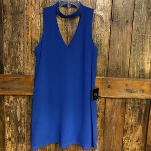 I.N. San Francisco Blue Mini Dress